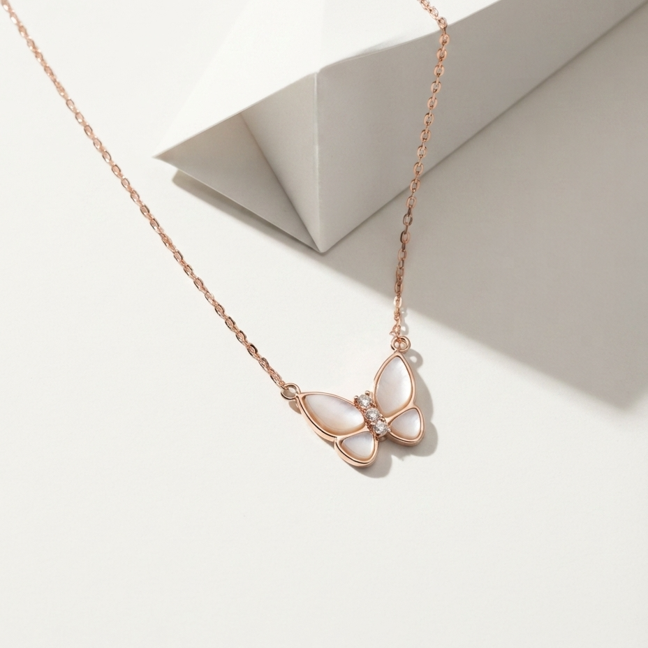 MOP Wings Pendant Set