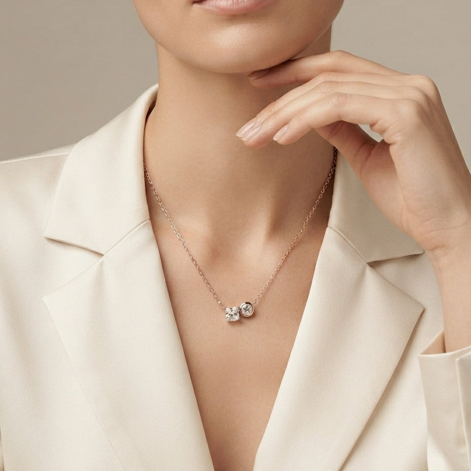 Toi-Et-Moi Rosegold Necklace