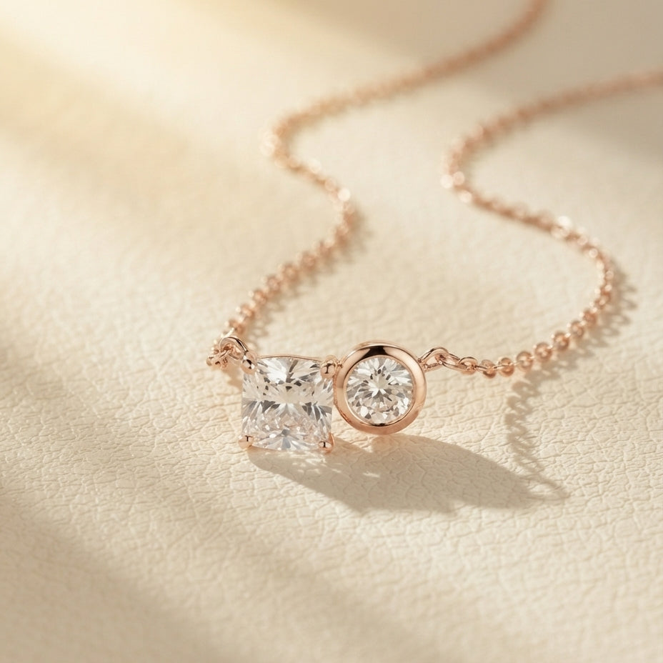 Toi-Et-Moi Rosegold Necklace