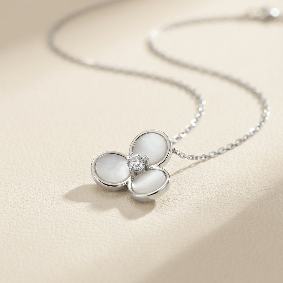 MOP Clover Necklace
