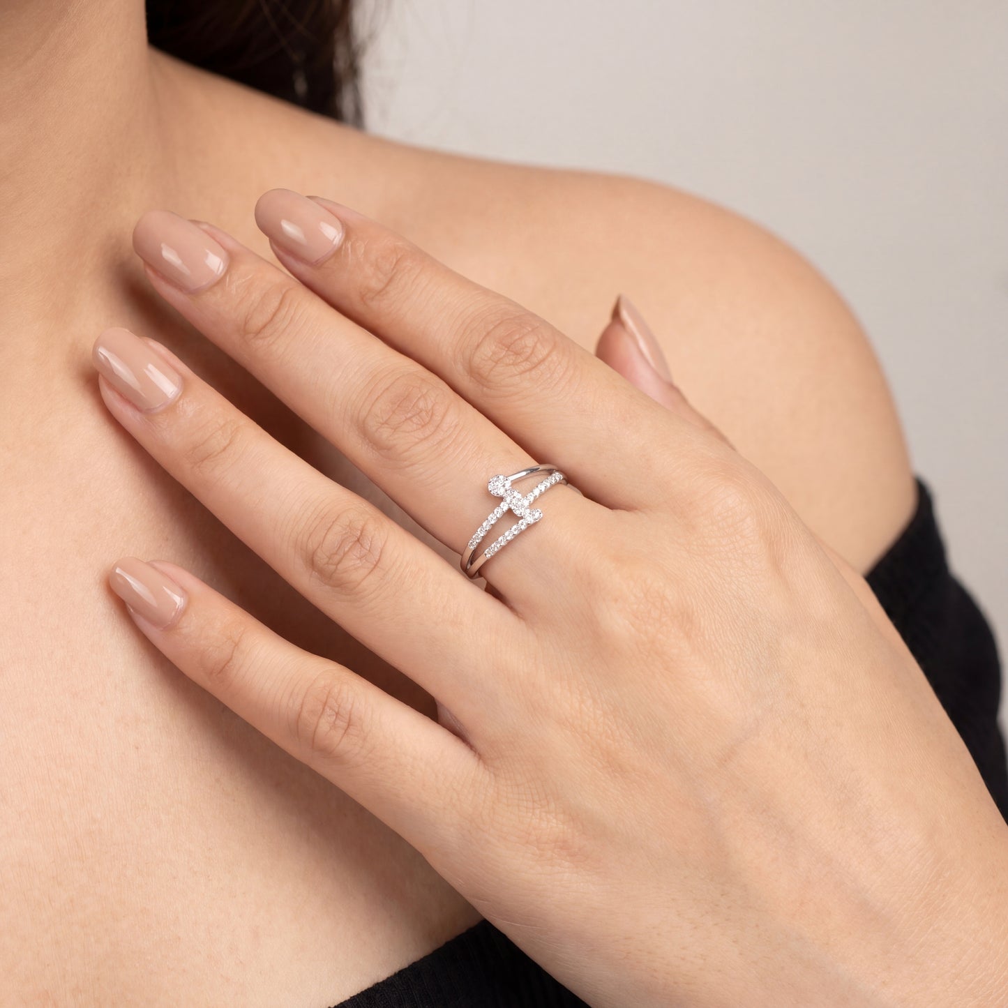 Layered Flora Ring