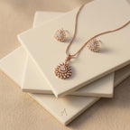 NIA Small Triangle Pendant Set