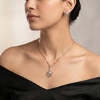 NIA Small Triangle Pendant Set