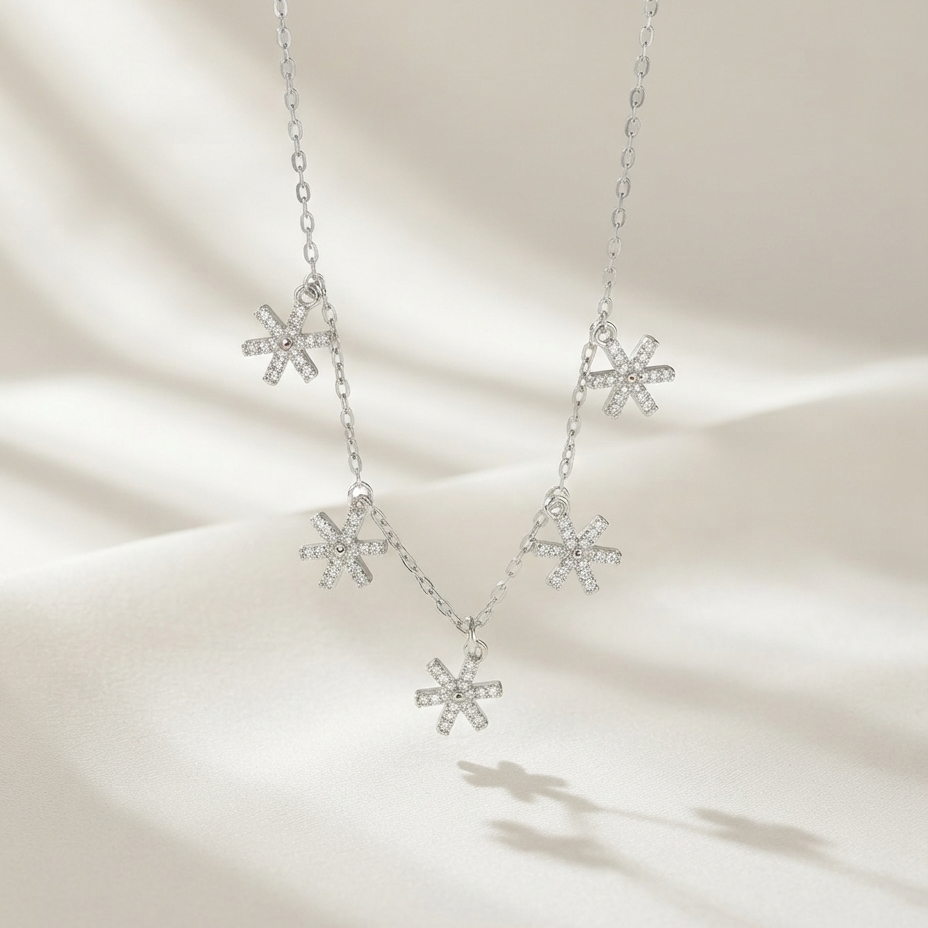 Frosty Charm Necklace