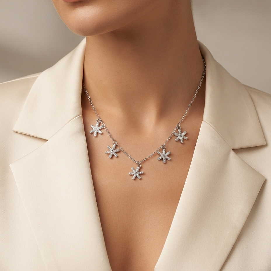Frosty Charm Necklace