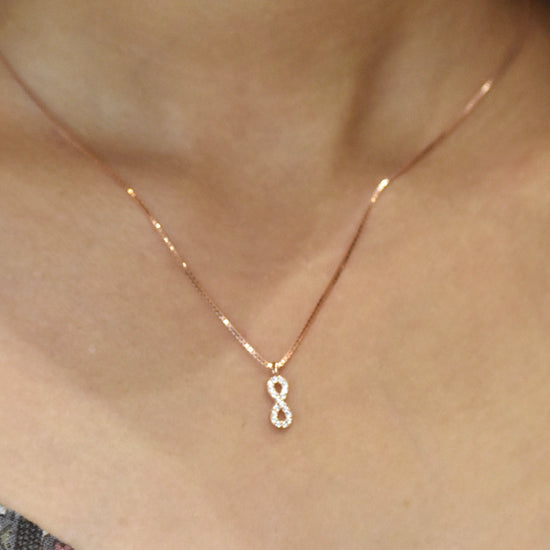 Infinity Pendant Set