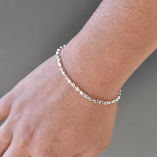 Silver Streak Bracelet