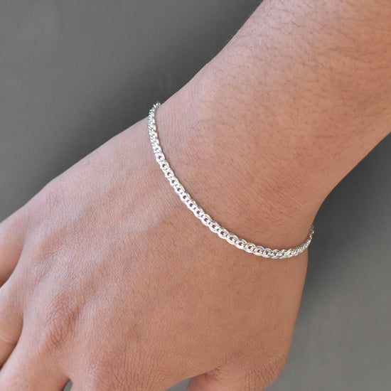 Timeless Refined Silver Bracelet