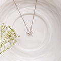 Lil' Flower Silver Pendant with Chain