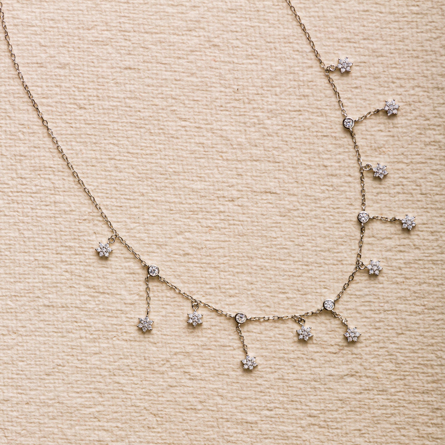 Hanging Star Charm Necklace