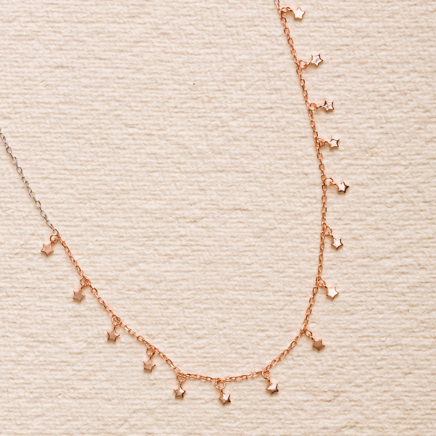 Starry Rosegold Necklace