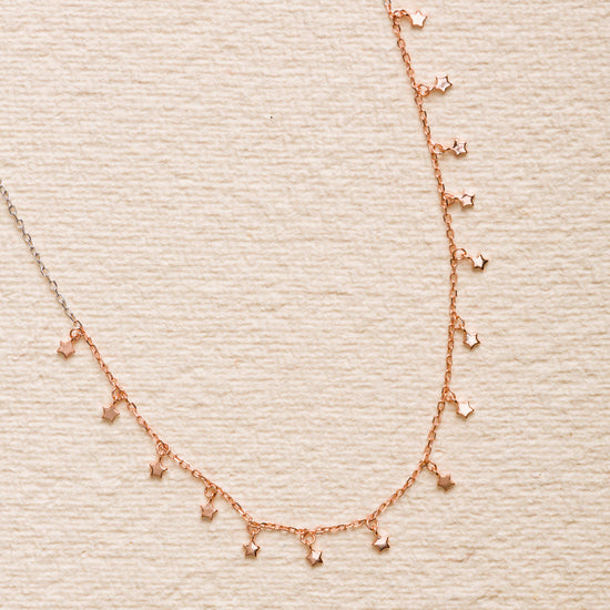 Starry Rosegold Necklace