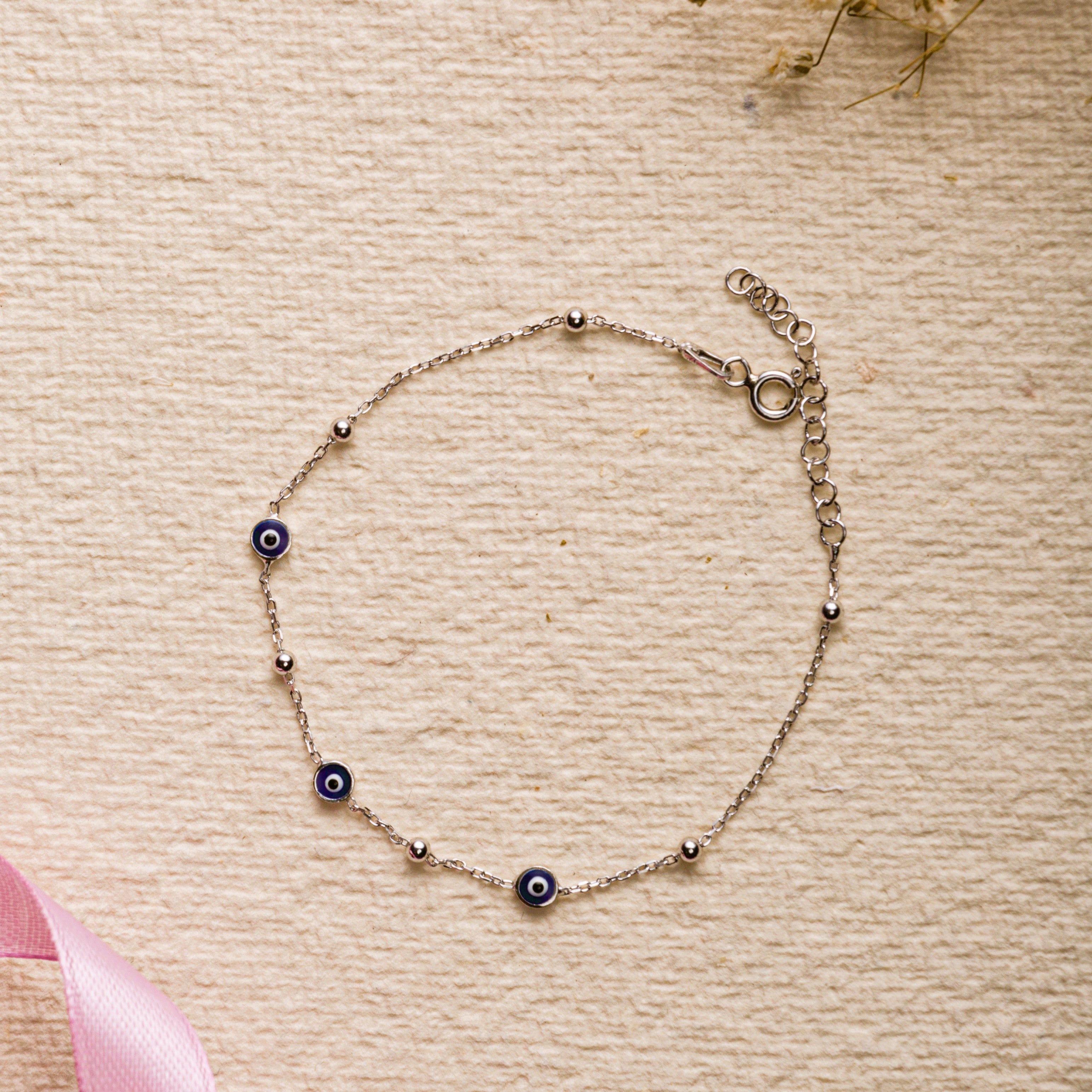 Overall Evil Eye Bracelet