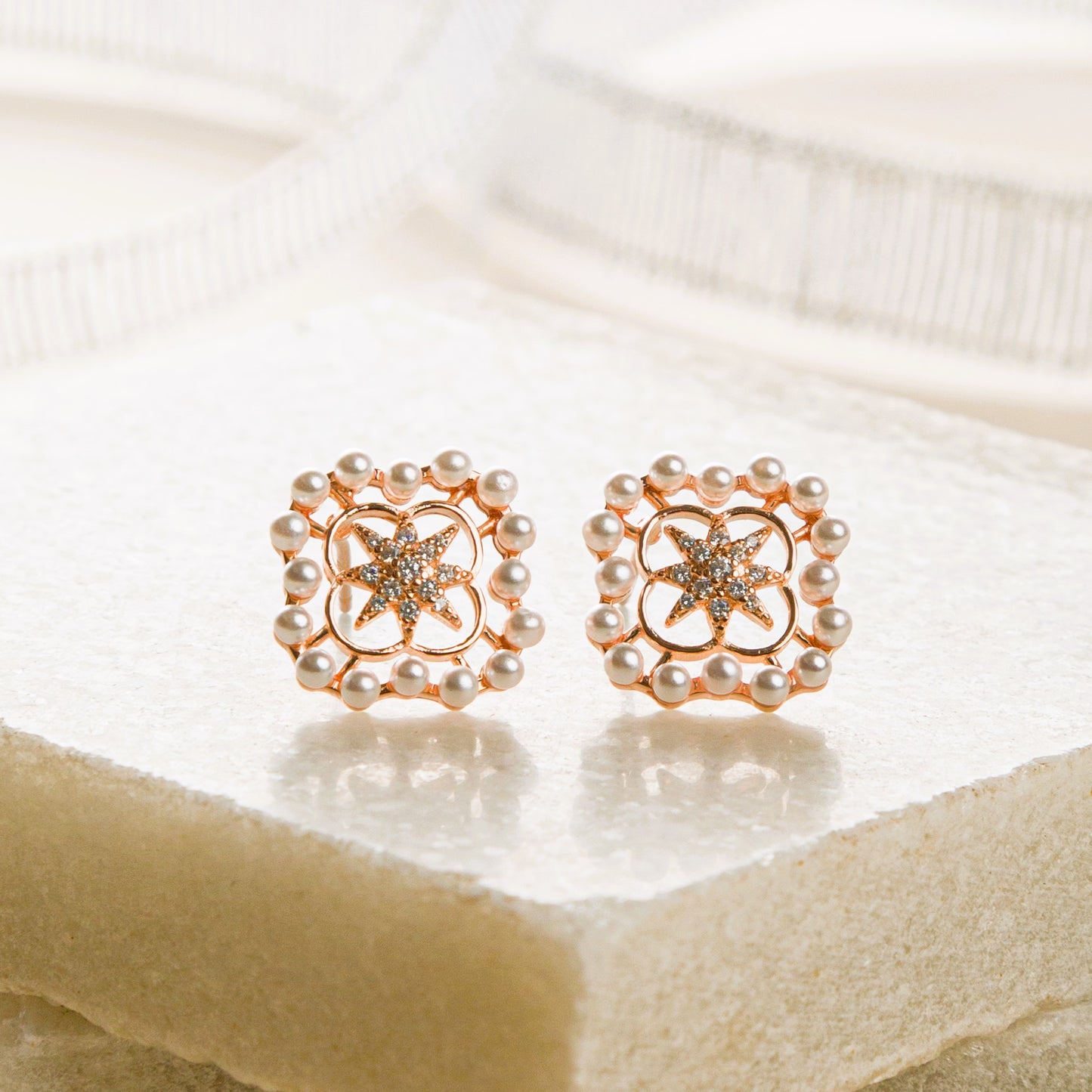 Rosegold Vintage Earrings