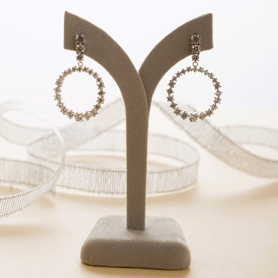 Circular Hanging Earrings