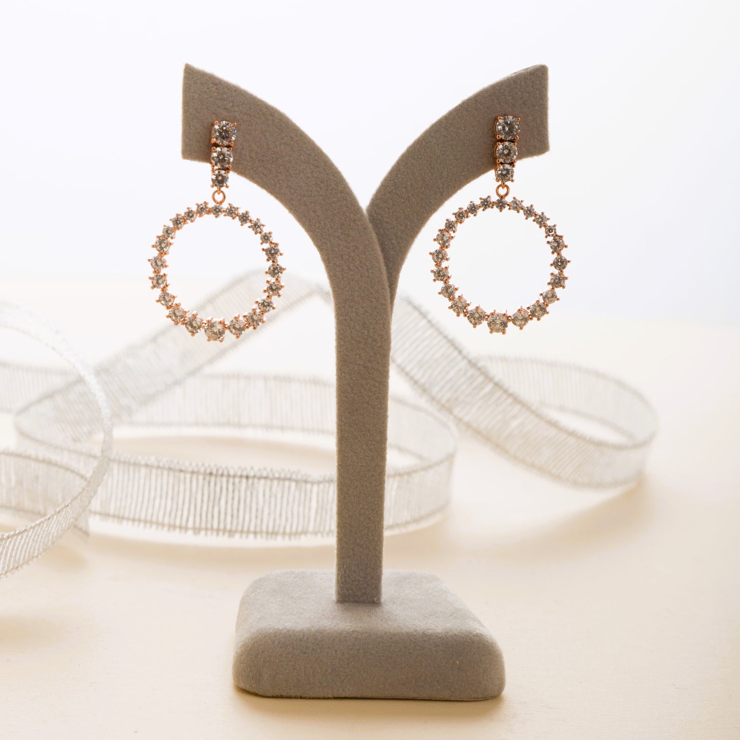 Circular Hanging Earrings