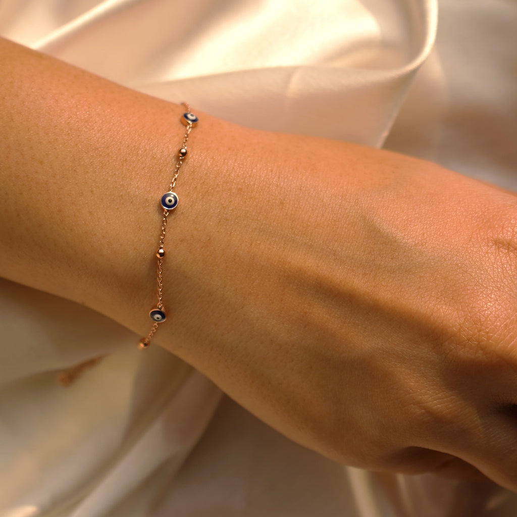 Overall Evil Eye Bracelet