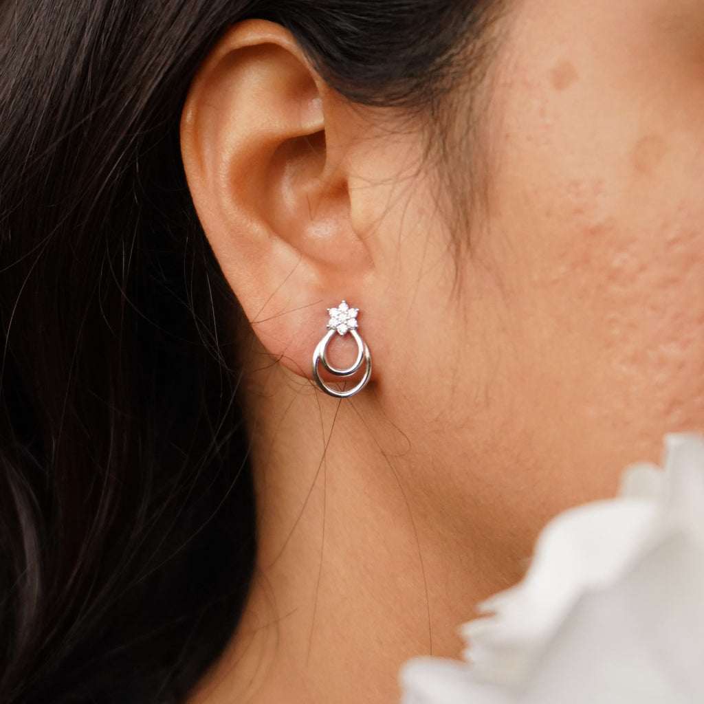 Elegant Silver Earrings