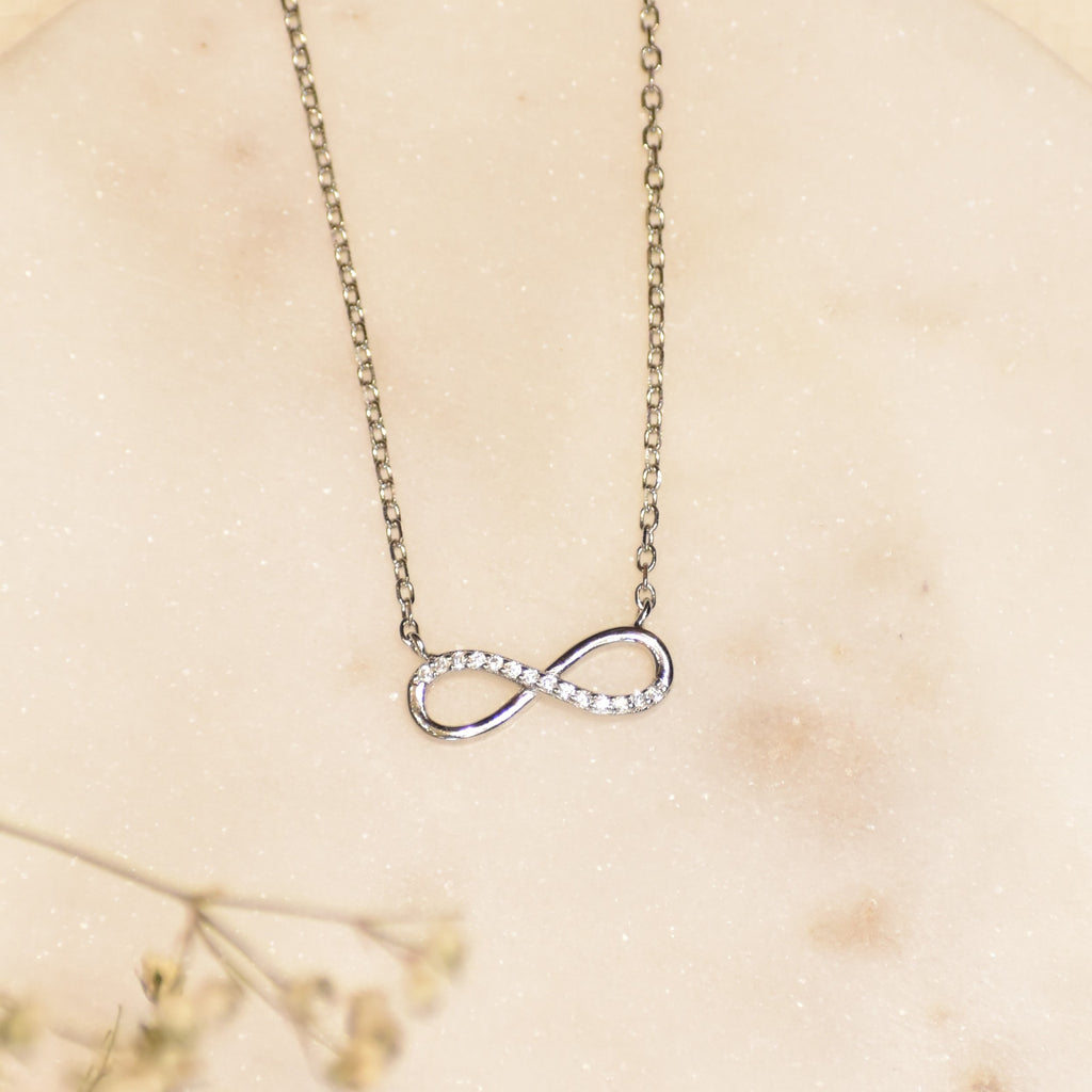 Infinity Pendant with Chain