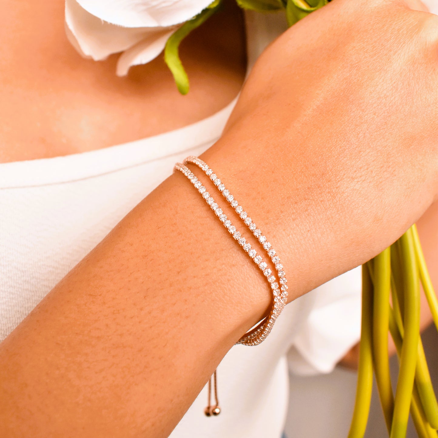 Two Line Adjustable Bracelet