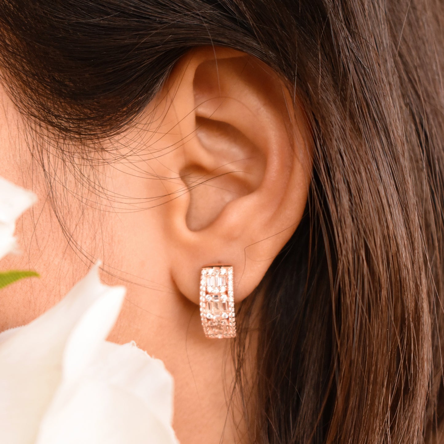 Graceful Rosegold Earrings