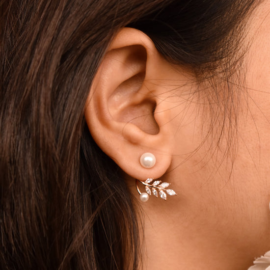 Dainty Rosegold Earrings