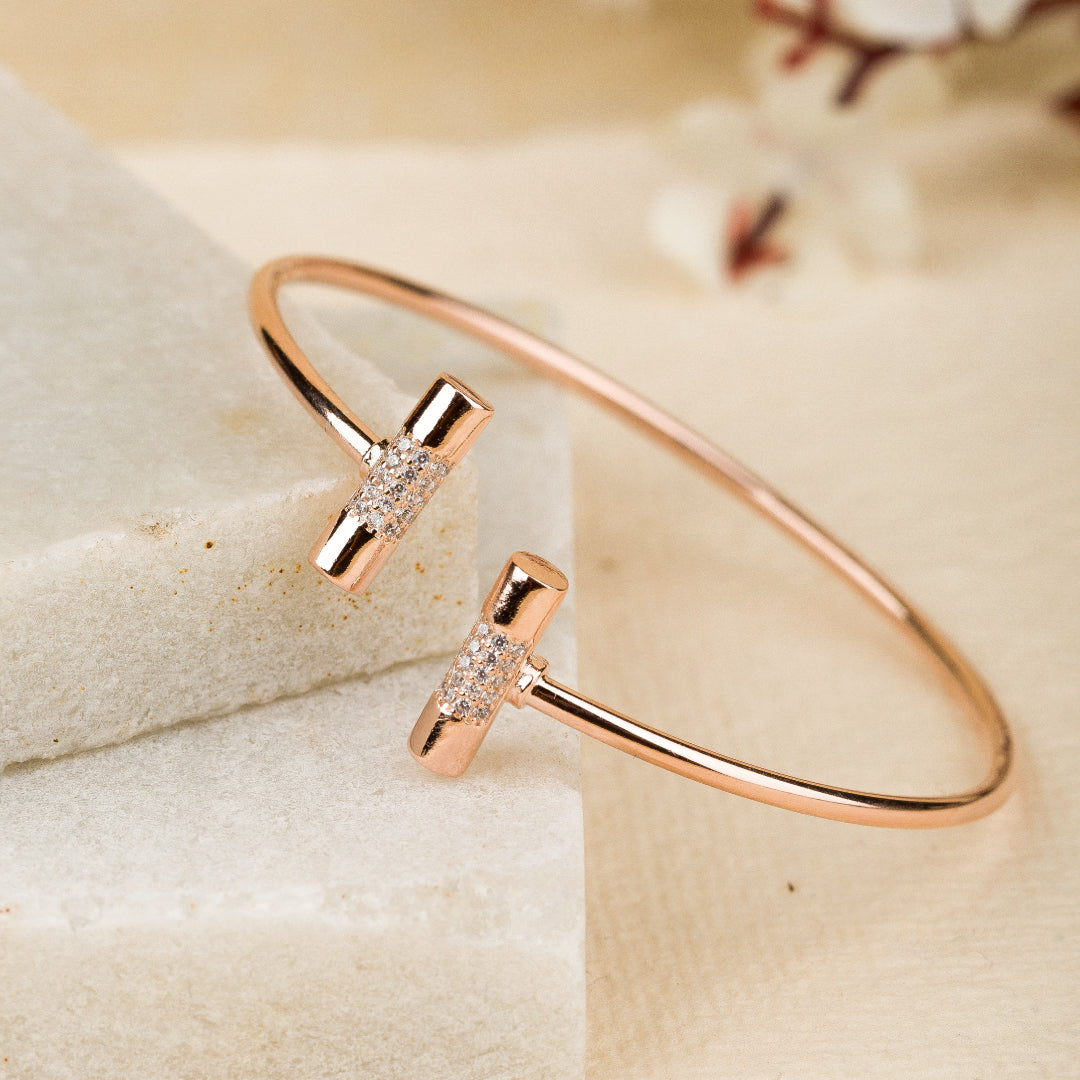 Versatile Rosegold Kada Bracelet