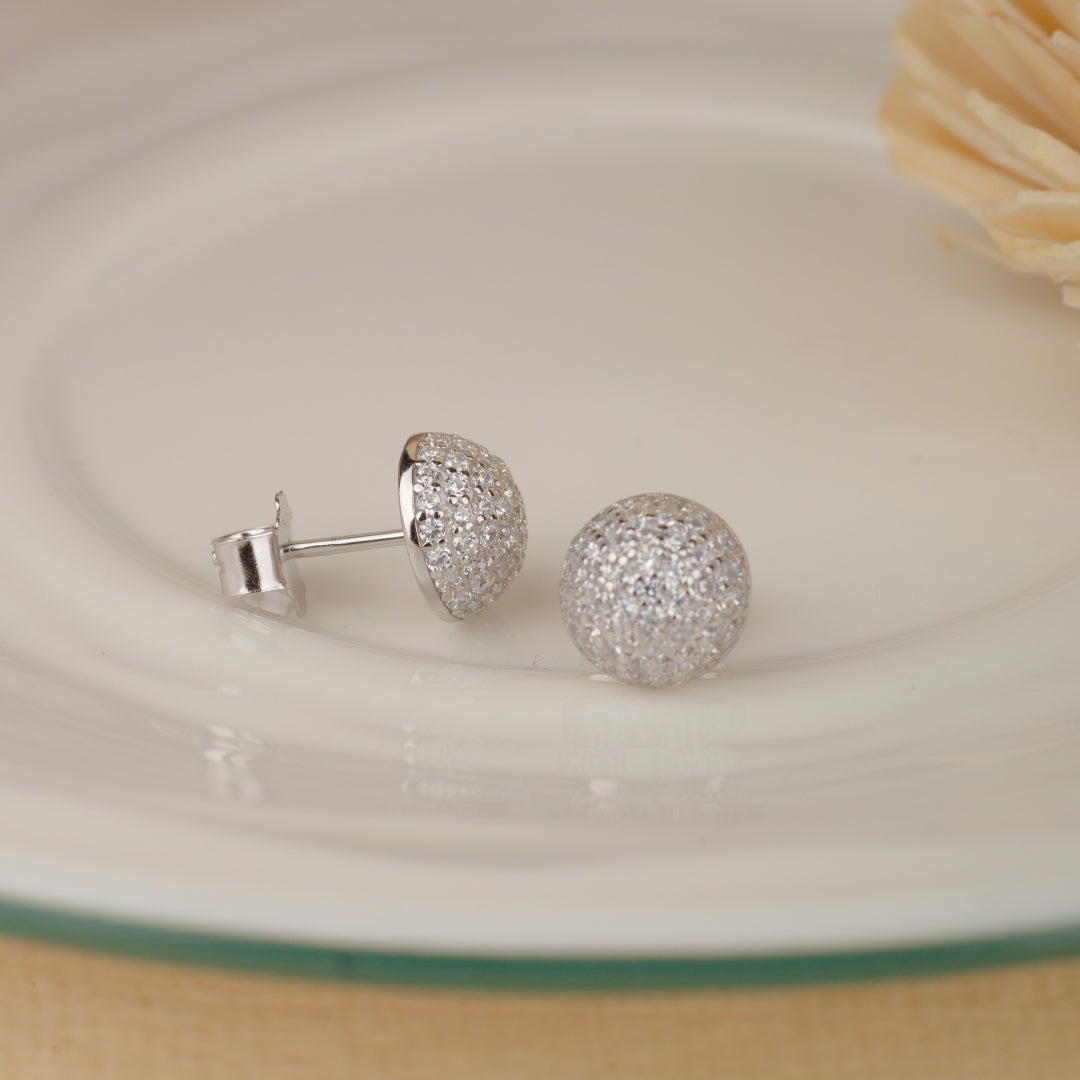 Classic Silver Earrings