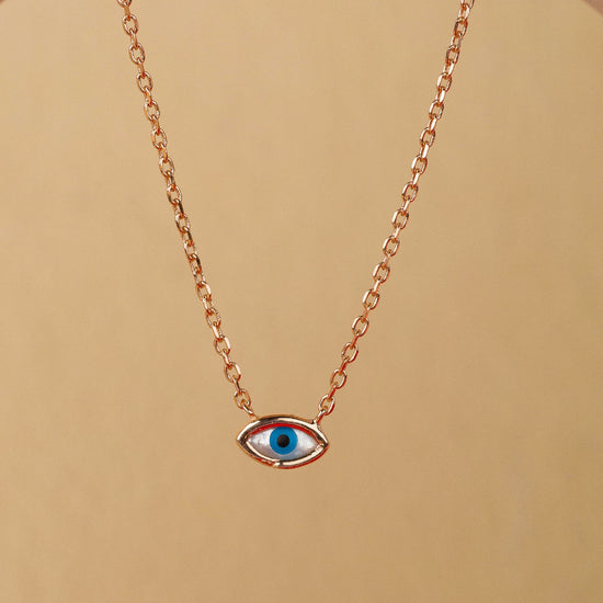 Dainty Evil Eye Pendant Chain