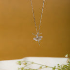 Dancing doll Sterling Silver Pendant Chain