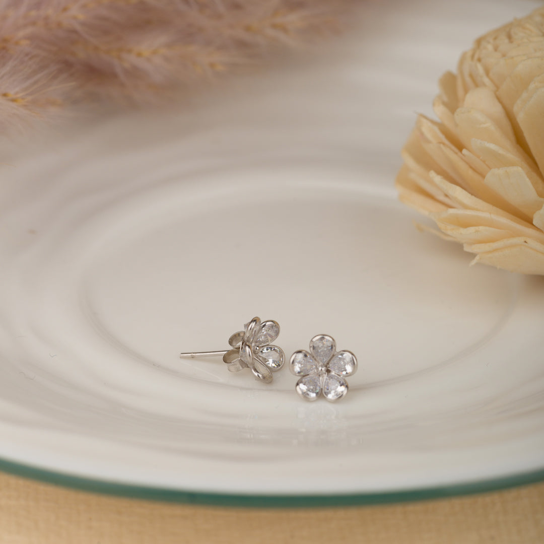 Delicate Flower Earrings