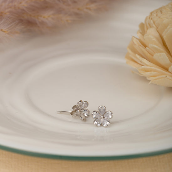 Delicate Flower Earrings