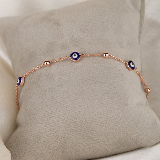 Overall Evil Eye Bracelet