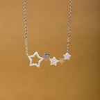 Five Star Sterling Silver Pendant Chain