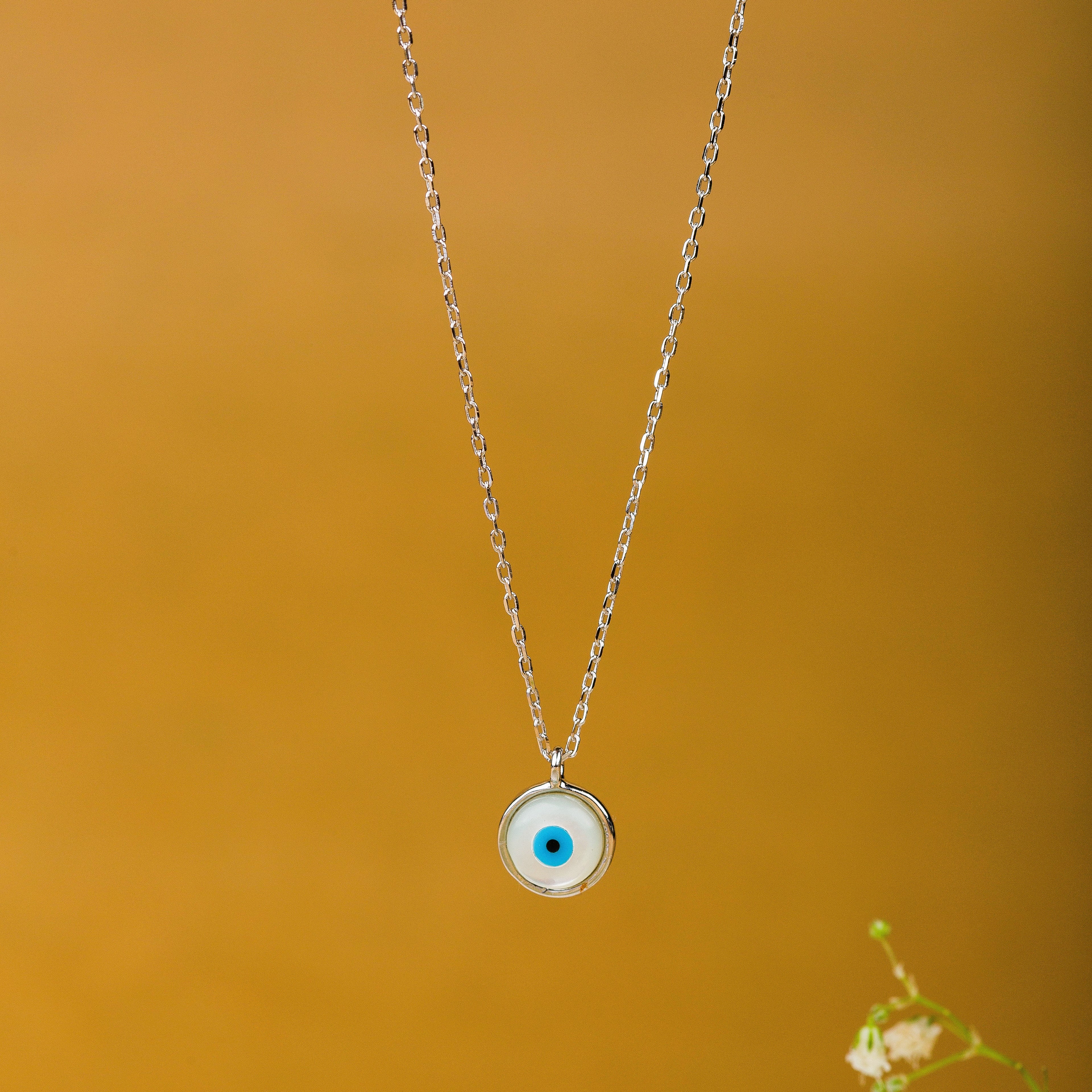 Evil Eye Pendant with Chain