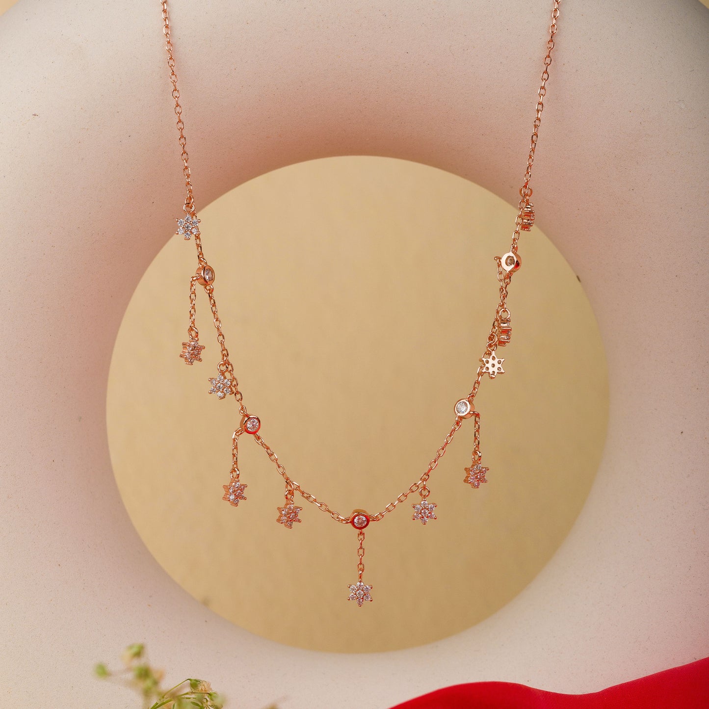 Hanging Star Charm Necklace