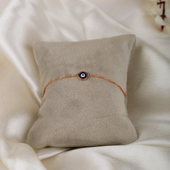 Evil Eye Rosegold Bracelet