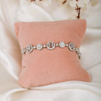 Graceful Adjustable Silver Bracelet