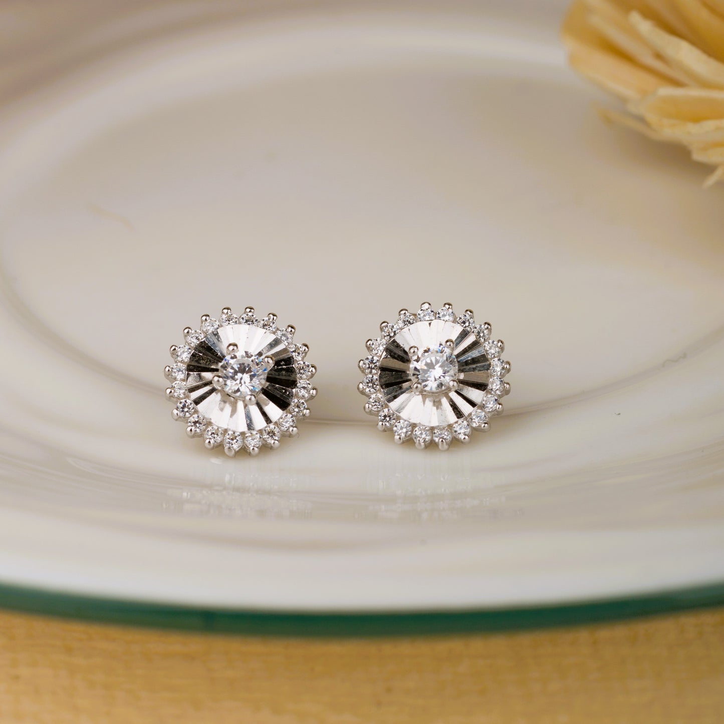 Bloom Silver Earrings