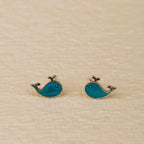 Dolphin Silver Earrings